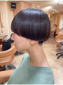 黒髪マッシュショート＊