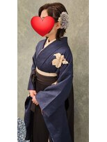 ファースト(FIRST)&nbsp;卒業式袴着付け+ヘアセット