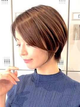 プルーヴ 秋葉原(prove) 30代40代大人女性/前髪ありショートボブ/ショートヘア/髪質改善