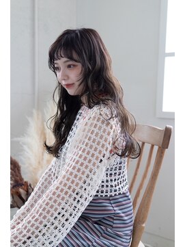 ヘアーメイクパウダー 天王寺寺田町店(Hair make powder) 大人可愛い20代30代40代小顔ウルフロングレイヤー