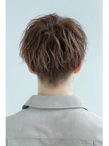 【パーマ】爽やか波巻きマッシュ