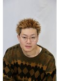 スパイキーショート大人の尖りヘア