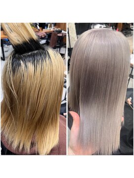 ネクスト 池袋(NEXT) ダブルカラー/ハイトーン/ブリーチ/グレージュ