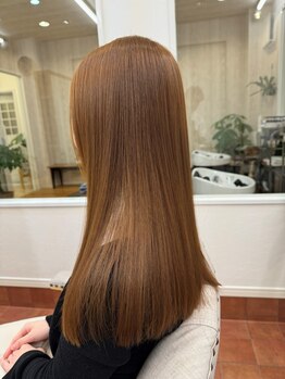 ブルー(blue)の写真/【長年の髪のお悩みはおまかせ☆/髪質改善】注目のULTOWAトリートメントで毎日のお手入れも楽々♪