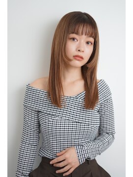 パール(PearL) 【PearL】メルティカラー/似合わせカット/姫カット/ストレート