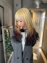 ジーナ(XENA)&nbsp;フェミニンロング　デザインカラー　渋谷