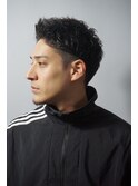 ソフトツイストアップバング