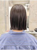イメチェン/ホワイトブロンド/外ハネボブ/美髪/栄/矢場町r103