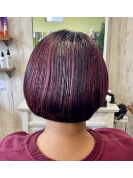 リュール(Reaule+s) ハイライト&インナーピンクマッシュ