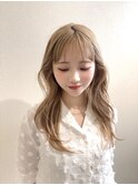 韓国風ブロンド