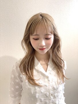 アース 長崎大村店(HAIR&MAKE EARTH) 韓国風ブロンド