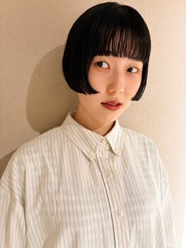 キュー 神戸三ノ宮(cue.)の写真/女性らしさ際立つショートが得意。似合わせ&乾かしただけで決まるお手入れも簡単なショートが叶います＊