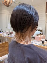 ネオリーブ アンド 渋谷店(Neolive &)&nbsp;渋谷/ホワイトグレージュ/チェリーブラウン/ミニウルフ