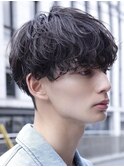 武蔵小杉緩め波巻きツイストスパイラルパーマシャドウパーマ30代