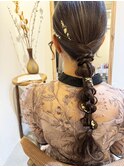 タイトの編み下ろしアレンジ＊