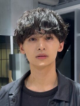 フィフスパーク(fifth PARK) 初めてのパーマでも◎韓国風ラフな質感が人気のシャドウパーマ