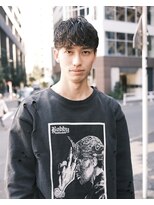 シー クルー 渋谷(C crew) 柔らかい動きで魅せるマッシュニュアンスパーマ