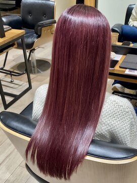 ニコヘアデザイン(NICO hair design) カシスピンク