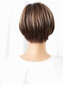 透明感ハイトーンカラーショートボブd古河10代20代30代