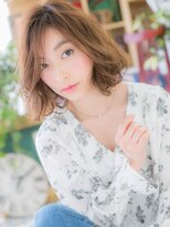 カバーヘアアンドスパ ブリス 浦和(COVER HAIR&SPA bliss)&nbsp;細めハイライト根元パーマミニマルボブレイヤーc720代30代40代