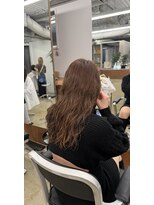 コモンルーム(common room)&nbsp;コテで巻いた風ゆるめパーマ