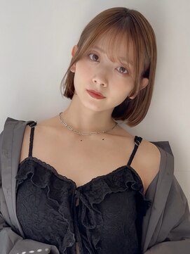 ミンクスリッカ 表参道(MINX RICCa) MINX RICCa-ミンクスリッカー】大人可愛い内巻きボブ/小顔ボブ