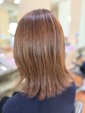 アークスヘアー 20代30代大人可愛いダブルカラーブリーチイルミナカラー