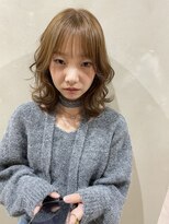 ロアバイチェリーコークウブ(Loa by CHERRY COKE ubu)&nbsp;ハッシュカット巻き髪仕上げ