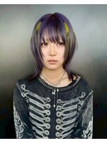 ヌル 原宿店(Null) オーダーメイド/ケアブリーチカラー/セクションカラー/姫ウルフ