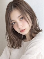 ムーン 仙台一番町店(OON)&nbsp;ミディアムレイヤー/ミルクティーベージュ/アッシュベージュ