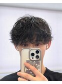 奈良シャドウパーマフェザーパーマ無造作マッシュパーマツイスパ