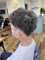 テーラヘアー 北越谷店(TELA HAIR)&nbsp;アッシュブラウン×ニュアンスパーマ【TELA HAIR】
