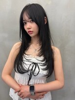 ロンドルーチェ 心斎橋(Lond luce)&nbsp;ダークパープル×ナチュラルショート［髪質改善/縮毛矯正］