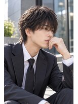 ランソ 新宿(RUNSO)&nbsp;韓国風ニュアンスウルフ×ダウンバング メンズカット
