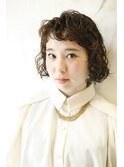 ツヤのあるウェットスタイリングのボブがおすすめです。