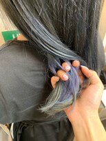 アンク クロス 関内店&nbsp;寒色インナーカラー　【mifuyu】