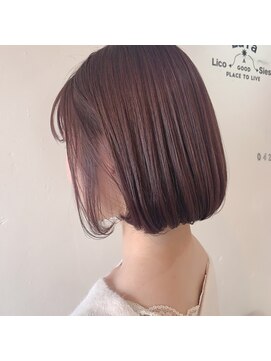 ルタ(LuTa by siesta＆LiCO) LuTa☆吉祥寺ナチュラルボブ×ピンクベージュ