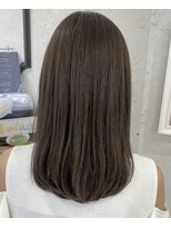 ロンドプランタン 恵比寿(Lond Printemps)&nbsp;大人かわいい暗髪透明感オリーブグレージュロブ