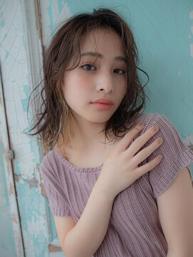 サインヘアー 静岡(sign hair) アクセントカラーでおしゃれに