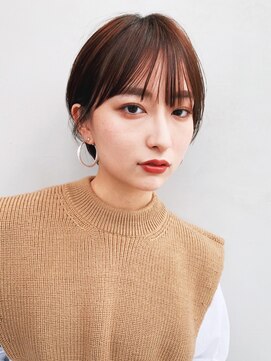 アイティー バイ アルバム 浦和店(IT by ALBUM) ショートヘア_マニッシュショートネイビーカラー_ba241491