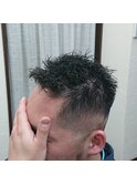 ショートヘア&パーマ