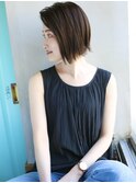 天神【BIRTH】ミニボブミルクティーブラウン束感ショート6