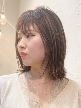 ノラ ウメダ(NORA UMEDA) 【NORA UMEDA 高木】オフィスで浮かない大人ハイライトカラー