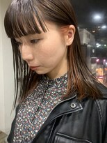 リゲル(rigel) オレンジイヤリングカラー☆