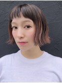 ピンクボブ氏木