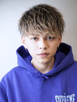 スキル(SKILL) 刈り上げツーブロックショートマッシュ