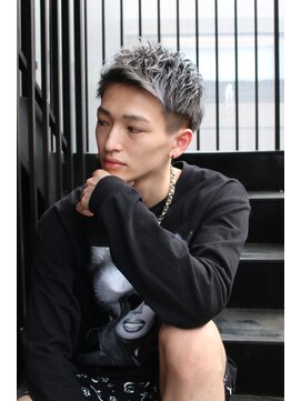 アソビ 表参道(ASOBI) 人気　アップバング束感ヘア