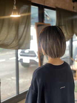 ヘアーインディーズ(HAIR...inD's) グレージュ×ミルクティーベージュ