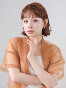 レトン 銀座(leton) フルバング/切りっぱなしボブ［東銀座/銀座］