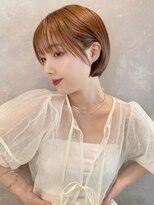 トルネード(TORNADO) シルキーベージュ 大人マッシュショート 斜めバングt812